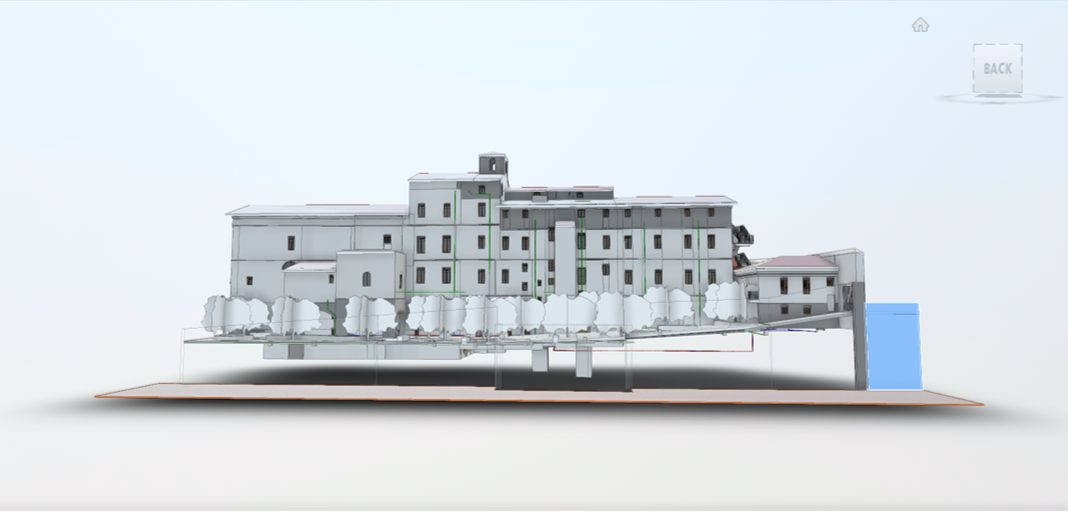Dettaglio impianti modellati in BIM